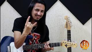 Symphony X  The Damnation Game  Aula HowToPlay  By Erywan Freitas [upl. by Ainit]