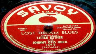 Lost Dream Blues  Little Esther with Johnny Otis Orchestra [upl. by Herbie]