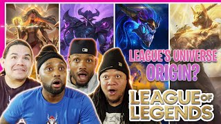 LEARNING THE ORIGIN OF LEAGUE after watching Arcane  NECRITS  The story of League REACTION [upl. by Eeleimaj344]