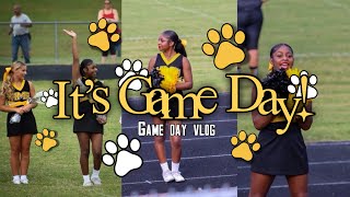 CHEER DIARIES Day in my LIFE middle school cheerleader  episode 1 “Game Day”🐅✨ [upl. by Hamil269]