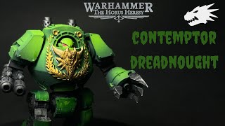 Painting the Horus Heresy Contemptor Dreadnought [upl. by Vanda]