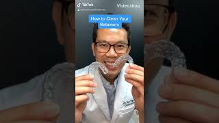 How to Clean Your Retainers  Dr Bar The Braces Doc [upl. by Neral]