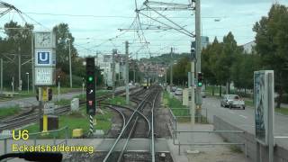 Stadtbahn Stuttgart linia U6 [upl. by Sucramaj]