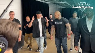 Nate Diaz rolls up to Jake Paul press conference [upl. by Hrutkay200]