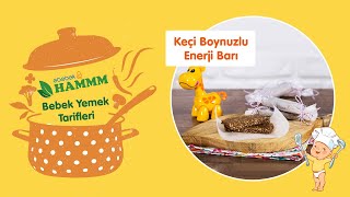 Keçiboynuzlu Enerji Barı Yaptık  Bebek Yemek Tarifleri  Hammm Vakti [upl. by Seitz]