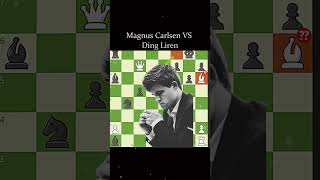 Magnus VS Ding Liren💎 chess magnus edit mastermind chessgrandmaster chessgame magnuson [upl. by Nae754]