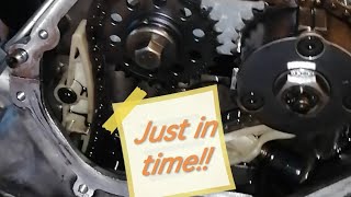 Jaguar XE Range Rover Timing chain overview [upl. by Ellenaej]