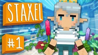 Staxel 1  Stardew Minecraft [upl. by Alaaj]