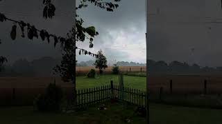 Damaging Tornado in Telgte Germany 12 July 2024 [upl. by Egarton]