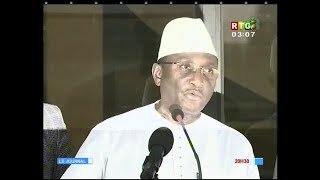 JT RTG DU 04 04 2018 Sidya Touré appelle à sortir de la bipolarisation et revendique le NINI [upl. by Davita]