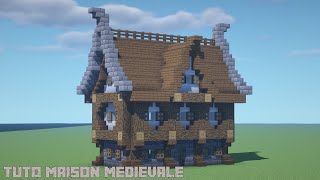 Comment faire une maison médiévale dans Minecraft [upl. by Enyamert]