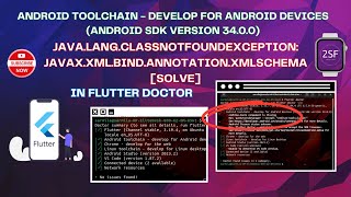 Android toolchain  develop for Android devices Android SDK version 3400  flutter doctor [upl. by Sammons890]