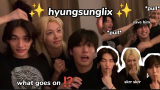 hyunjin felix and han jisung went live together [upl. by Komsa]