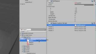 13 Making a videogame Adding lives GUI amp HUD Unity3d engine [upl. by Adlez398]