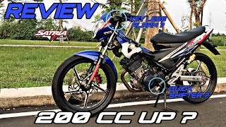 REVIEW SATRIA FU 200CC UP  BERAPA TOTAL MODIFNYA [upl. by Perle]