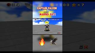 Captain Falcon 64 🔥🦅 shorts gaming supermario64 fzero falconpunch [upl. by Onaicnop728]