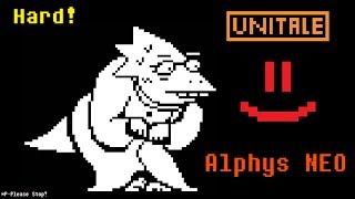 Unitale Vs Alphys NEO  Alphys Takes Action Excellent [upl. by Jessa]