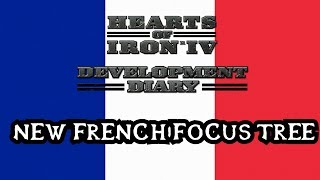 New French Focus Tree  Hearts of Iron 4 DLC [upl. by Alicirp502]