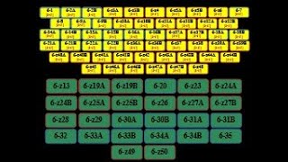 All Hexachords with no consecutive semitones [upl. by Wanids]