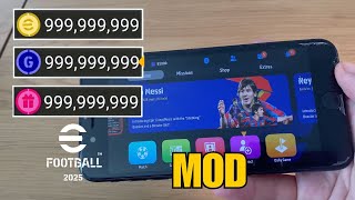 eFootball PES 2025 MOD APK iOS Gameplay Unlimited Coins and Gp [upl. by Skell]