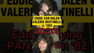 1982 PM Magazine Valerie Eddie Van Halen playing Panama in 82 eddievanhalen vanhalen classicrock [upl. by Orban]