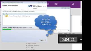 Download and Install Visual Basic 2010 Express NET  Visual Studio 2010 Express [upl. by Azne]