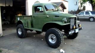 1942 dodge power wagon with a big block 496 chev [upl. by Wehrle]