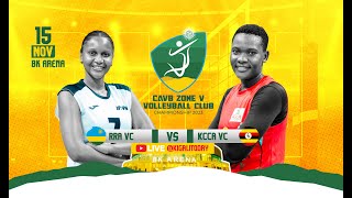 CAVB ZONE 5 VOLLEYBALL CLUB CHAMPIONSHIP 2023  APR WVC VS KCCA WVC  WOMEN [upl. by Oregolac480]