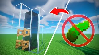 ✅ How to Make a Water Elevator in Minecraft WITHOUT KELP 👍 119 · Lift · Bubble [upl. by Eilis]