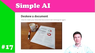 Deskew a document [upl. by Ahders]