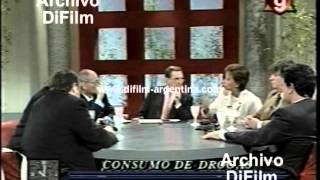 DiFilm  Debate por el Consumo de Drogas 1996 [upl. by Nightingale]