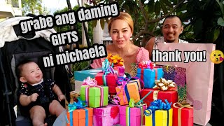 ETHEL BOOBA VLOG88 UNBOXING NG MORE MORE GIFTS KAY BABY MICHAELA [upl. by Anirtal218]