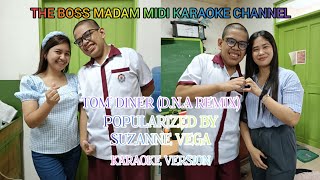 Toms Diner DNA Remix  Suzanne Vega Karaoke KS10 [upl. by Amalee]