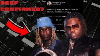 Young Thug DISSES Gunna After JAIL RELEASE [upl. by Nerfe]