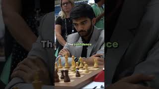 Walk of a champion ft Gukesh Dommaraju chess shorts [upl. by Ardnaxila736]