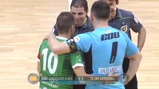 Burela Pescados Rubén vs CD UMA Antequera Jornada 30 [upl. by Einned]