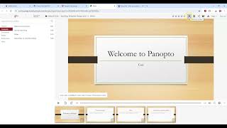 How to Download A Panopto Video and Upload to Canvas Studio [upl. by Kort]