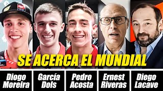 PEDRO ACOSTA SERGIO GARCÍA DIOGO MOREIRA HABLAN A MENOS DE UN MES DEL MUNDIAL [upl. by Rintoul]