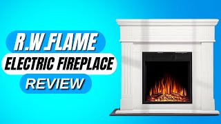 R W FLAME Electric Fireplace Review [upl. by Salvadore]