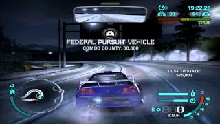 NFS Carbon  Police Pursuit  Achieving GoalsUnlocking Reward Cards [upl. by Assilrac36]