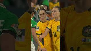 Things Got Heated in Australia vs Ireland 🔥👀 WorldCup Australia Ireland soccer [upl. by Yancey]