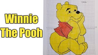 Winnie The Pooh  4 Quadrant  Coordinate Graphing [upl. by Nilra]