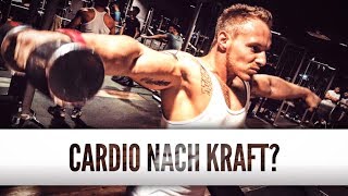 Cardio nach dem Kraft Training Oder an einem separaten Tag Welche Reihenfolge [upl. by Matt]