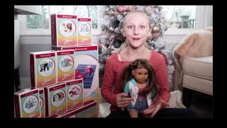 The ENTIRE COLLECTION of the 2020 American Girl of the Year Claras World [upl. by Nilesoj]