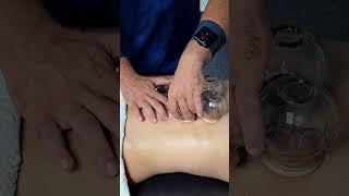 Abdominal massage to relieve abdominal pain and bloating asmr relax massage [upl. by Annaegroeg]