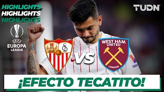 Highlights  Sevilla vs West Ham  UEFA Europa League  8vos  TUDN [upl. by Oiramrej]