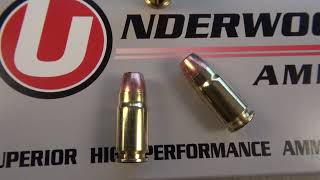 CLEARBALLISTICS Gel 357 SIG Gold Dot Test Underwood Ammo [upl. by Yelac]