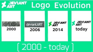 Deviantart Logo Evolution  2000  Today [upl. by Llerreg]