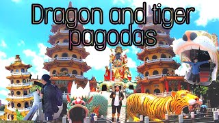 Dragon and Tiger Pagodas  Kaohsiung Taiwan 2020 [upl. by Earehc273]