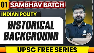 Historical Background Full Chapter  MLaxmikanth  Chapter 1  UPSC Preparation [upl. by Joshuah]